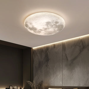 500MM Moon Wall Ceiling Light for Foyer Area Home - Warm White