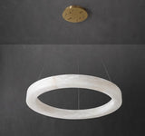 400 MM Alabaster CHANDELIER CEILING LIGHTS HANGING LAMP
