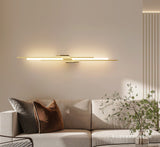 800 MM LED Long Modern Wall Light Living Room LCD Panel Light - Warm White