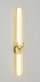 900 MM LED Gold Long Deer Wall Light Living Room Bedside Light - Warm White