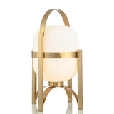 DESK TABLE LAMP GLASS SHADE Gold BASE FOR HOME AND OFFICE USE - WARM WHITE - Ashish Electrical India