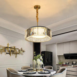 500MM Led Gold K9 Crystal Chandelier Ceiling Lamp Hanging Light - Warm White - Ashish Electrical India