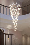 LED Lotus DOUBLE HEIGHT STAIR CHANDELIER - WARM WHITE