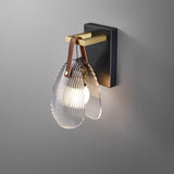Ash Glass Modern Wall Light for Living Room Dining Room Light