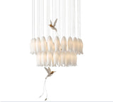 LED DOUBLE HEIGHT STAIR CHANDELIER - WARM WHITE - Ashish Electrical India