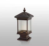 Square Pillar Light Modern Gate Light Lantern Lamp Post Outdoor Lamp