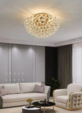 500MM Gold Ceiling Light for Living Area Home - Warm White