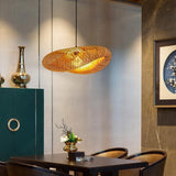 Rattan 600 MM Light Beige Chandelier Pendant Hanging for Living Room Outdoor Light