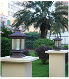 Square Pillar Light Modern Gate Light Lantern Lamp Post Outdoor Lamp