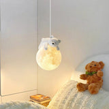 1-Light Teddy Kids Room Glass Pendant Ceiling Light - Warm White - Ashish Electrical India