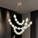 3 Belt Chandelier Hanging Lamp - Warm White