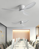 52 INCH HUGGER WIND LEAF CEILING FAN - WHITE