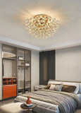 500MM Gold Ceiling Light for Living Area Home - Warm White