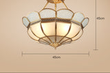 500 MM Vintage Brass Chandelier