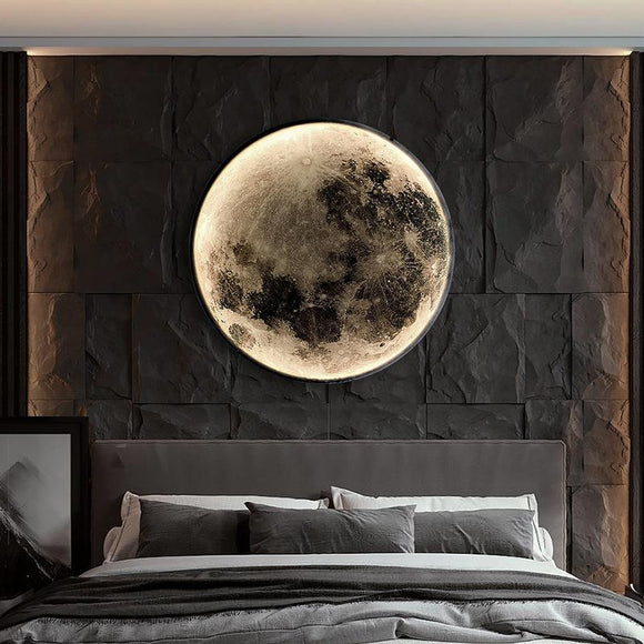 Led 600MM Moon Handmade Wall Light Outdoor Indoor Light - Warm White