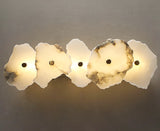 LED Marble Gold Frost Wall Light Living Dining Bedside Light