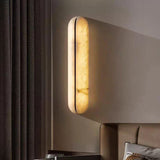 LED 450MM Gold Faux Stone Modern Wall Light Living Dining Wall Light