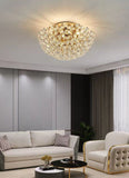 500MM Gold Ceiling Light for Living Area Home - Warm White