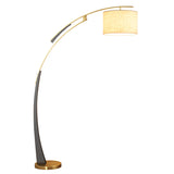 ARC FLOOR LAMP LIVING ROOM STANDING LAMP - Black Gold