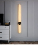 1200 MM LED Black Long Tube Wall Light - Warm White