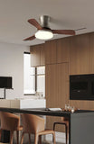 48 INCH HUGGER WIND LEAF CEILING FAN REMOTE CONTROLLED - WOOD