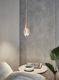 Led 1 Light Gold Modern Pendant Bedside Ceiling Lights - Warm White - Ashish Electrical India