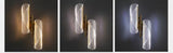 Transparent 18W Curvy LED Wall Lamp Bedside Light - WARM WHITE