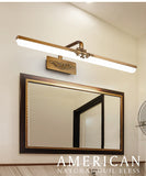 Antique Retro Led Bathroom Vanity Picture Mirror Light Wall Lamp - 3 Color in 1