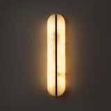 LED 450MM Gold Faux Stone Modern Wall Light Living Dining Wall Light