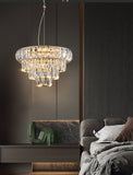 300 MM K9 Crystal LED Chandelier for Living Dining Room Light- Warm White