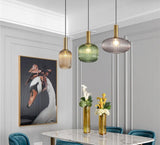 3 Light Led Glass Pendant Ceiling Hanging Light - Warm White - Ashish Electrical India
