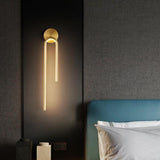 550MM 15W Gold Oval Acrylic Modern LED Wall Light - Warm White - Ashish Electrical India