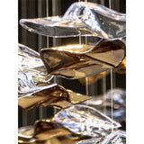 Shell DOUBLE HEIGHT STAIR CHANDELIER