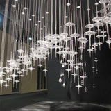 Pin Wheel Chandelier