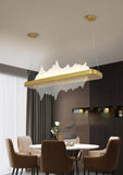 1000MM Brass Gold LED Light Chandelier Lighting Lamp Cord Pendant Lamp - Warm White - Ashish Electrical India