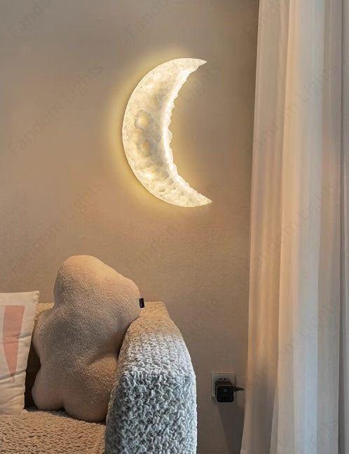 Home › Led Moon Wall Light Outdoor Indoor Light - Warm White