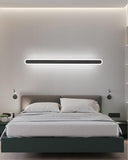 800 MM LED Black Long Wall Light - Warm White - Ashish Electrical India