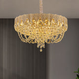 800 MM Crystal LED Chandelier Light for Living Room Dining Room
