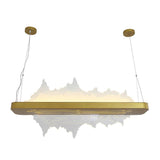 1000MM Brass Gold LED Light Chandelier Lighting Lamp Cord Pendant Lamp - Warm White - Ashish Electrical India