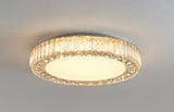 Crystal Gold 500 MM Round Ring Chandelier Ceiling Light - Warm White - Ashish Electrical India