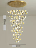 86 LED DOUBLE HEIGHT STAIR CHANDELIER