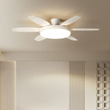 30 Inch Hugger Low Profile Ceiling Light with Fan LED Chandelier