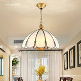 500 MM Vintage Brass Chandelier