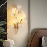 LED Lamp Frosted Gold Wall Light - Warm White