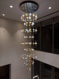 Pin Wheel Chandelier