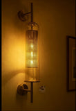 1 Light Mesh Brass Wall Light for Living Room Drawing Room Bedroom - Warm White