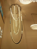 Crystal LED CHANDELIER HANGING LAMP - WARM WHITE