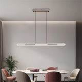 1000MM Modern LED Linear Light Chandelier Lighting Lamp Cord Pendant Lamp - Warm White
