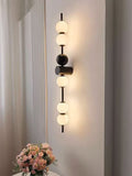 1000MM LED Matt Black Wall Light Living Dining Light - Warm White