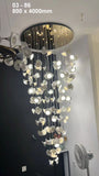 86 LED DOUBLE HEIGHT STAIR CHANDELIER